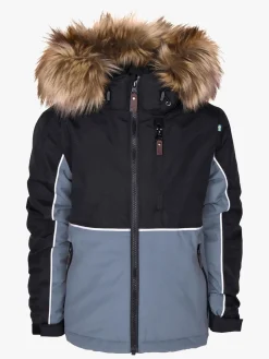 Vintertøj|Lindberg Keb Vinterjakke, Goblin Blue Blå/Sort