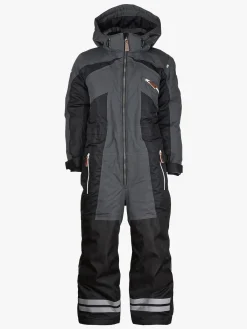 Overtøj|Lindberg Keystone Flyverdragt, Anthracite Grå/Sort