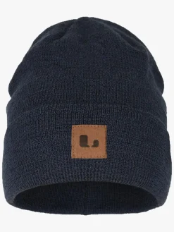 Uldtøj|Vintertøj|Lindberg Kisa Hue Uldblanding, Navyblå Blå