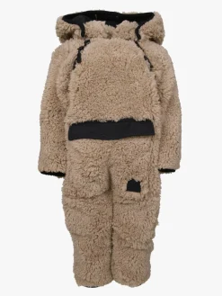 Fleecetøj|Lindberg Kläppen Fleecedragt, Beige