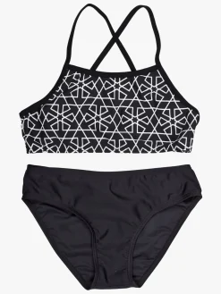 Uv & Strand|Lindberg Leah Bikini, Anthracite Sort/Hvid
