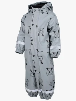 Regntøj|Lindberg Lekhyttan Foret Regndragt, Grey/Black