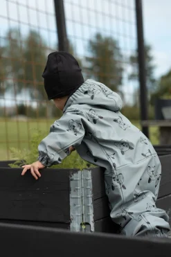 Regntøj|Lindberg Lekhyttan Foret Regndragt, Grey/Black