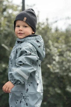 Regntøj|Lindberg Lekhyttan Foret Regndragt, Grey/Black