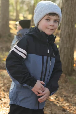 Overtøj|Lindberg Lingbo Skaljakke, Black/Blue Blå/Sort