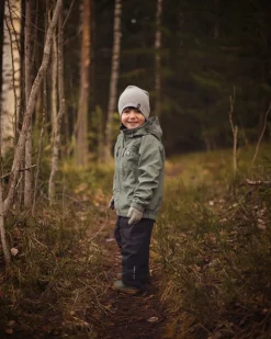 Børn Lindberg Overtøj-Lingbo Skaljakke, Grøn