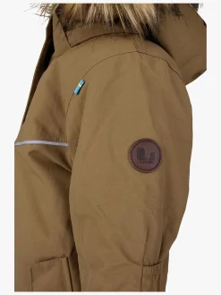 Overtøj|Lindberg Lofoten Babyflyverdragt, Potato Brun