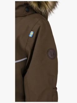 Overtøj|Lindberg Lofoten Babyflyverdragt, Brun