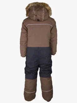 Børn Lindberg Overtøj-Lofoten Flyverdragt, Brun