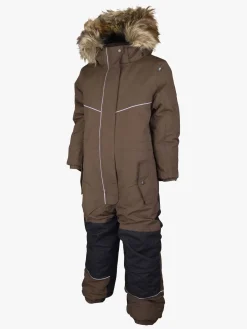 Børn Lindberg Overtøj-Lofoten Flyverdragt, Brun