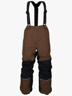 Termotøj|Vintertøj|Lindberg Lofoten Overtræksbukser, Brune Brun/Sort