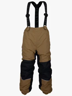 Termotøj|Vintertøj|Lindberg Lofoten Overtræksbukser, Potato Brun/Sort