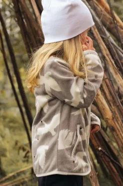 Fleecetøj|Lindberg Luleå Fleecetrøje, Sand Beige