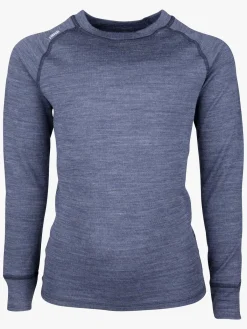 Undertøj|Uldtøj|Lindberg Merino Skiundertøj JR Merinomix, Orion Blue Blå