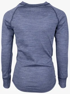 Undertøj|Uldtøj|Lindberg Merino Skiundertøj JR Merinomix, Orion Blue Blå