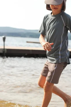 Uv & Strand|Lindberg Palermo Badeshorts, Latte Beige