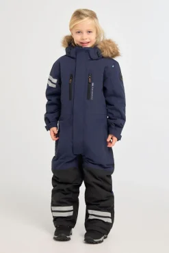 Børn Lindberg Overtøj-Polar Flyverdragt, Navy