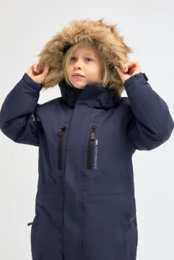 Børn Lindberg Overtøj-Polar Flyverdragt, Navy