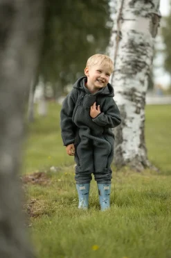 Børn Lindberg Fleecetøj-Ramund Fleecedragt, Green