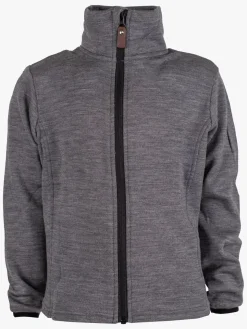 Overtøj|Lindberg Rocco Merino Jakke Merinomix, Grey Melange