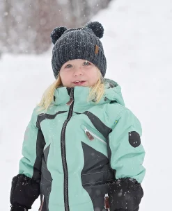 Børn Lindberg Uldtøj|Vintertøj-Roxtuna Hue Uld, Anthracite