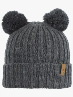Børn Lindberg Uldtøj|Vintertøj-Roxtuna Hue Uld, Anthracite