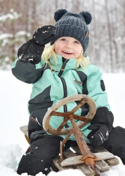 Børn Lindberg Uldtøj|Vintertøj-Roxtuna Hue Uld, Anthracite