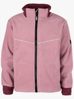 Børn Lindberg Fleecetøj-Stormy  Vindtæt Vindtæt Fleecetrøje, Rose