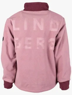 Børn Lindberg Fleecetøj-Stormy  Vindtæt Vindtæt Fleecetrøje, Rose