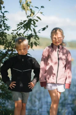 Fleecetøj|Lindberg Stormy  Vindtæt Vindtæt Fleecetrøje, Sort