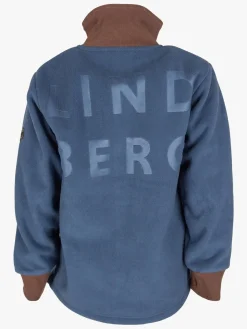 Fleecetøj|Lindberg Stormy  Vindtæt Vindtæt Fleecetrøje, Grå/Mørkeblå Blå