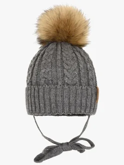 Uldtøj|Vintertøj|Lindberg Sunne Hue Uldblanding, Anthracite Grå