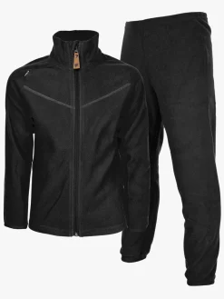 Undertøj|Lindberg Umeå Fleecesæt, Black