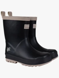 Børn Lindberg Gummistøvler-Våghals Støvler, Black