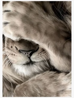 Interiør|LinnWold Linn Wold Plakat 50x70 Leo Flerfarvet