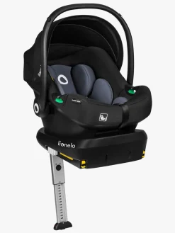 Autostole 0-13 Kg|Lionelo Astrid i-Size Autostol inkl. Base, Black/Grey