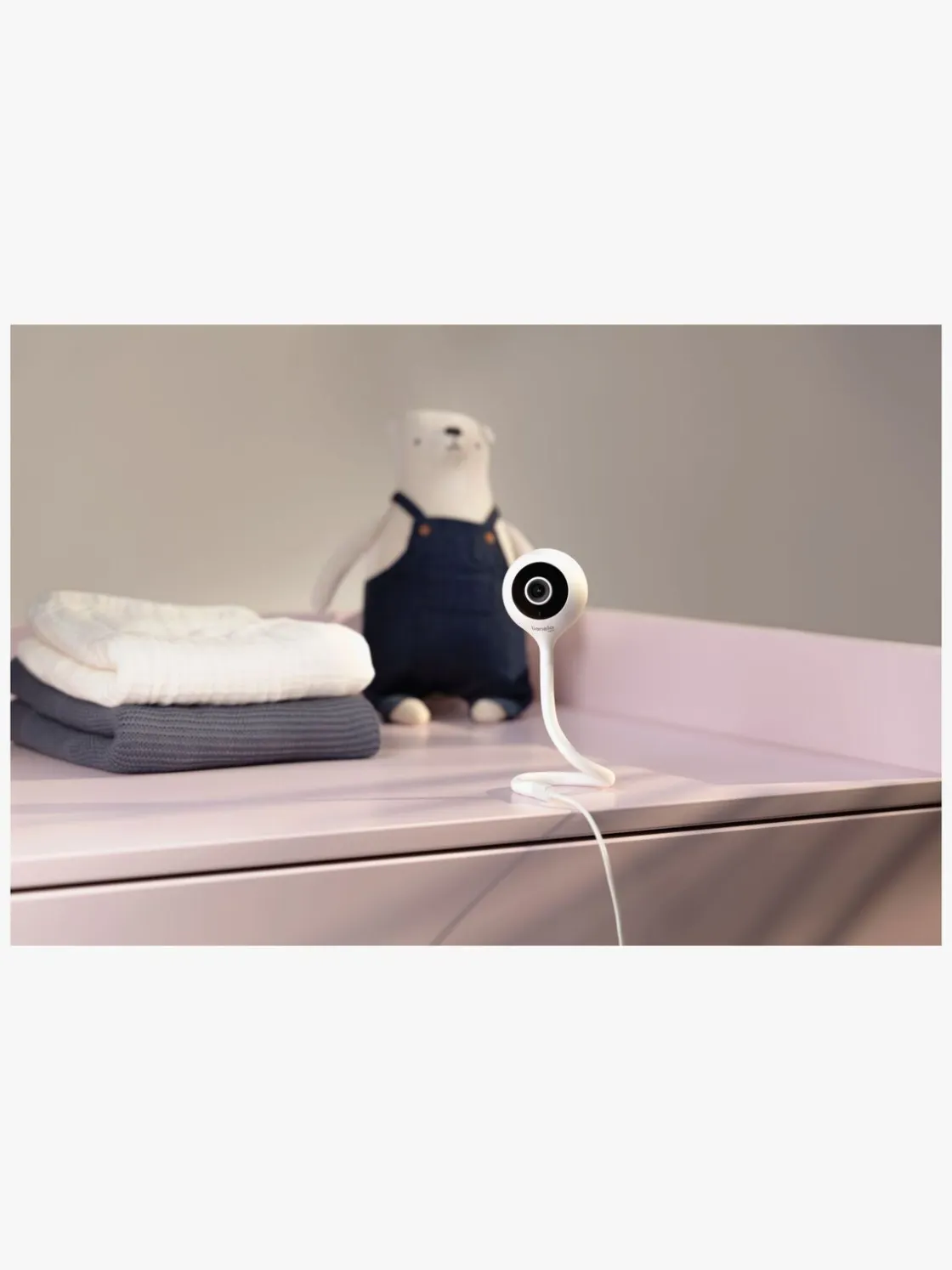 Sikkerhed|Lionelo Babyline Smart Babyalarm, White Hvid