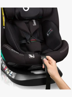 Lionelo Autostole 15-36 Kg-Bastiaan One I-size Autostol, Black Carbon