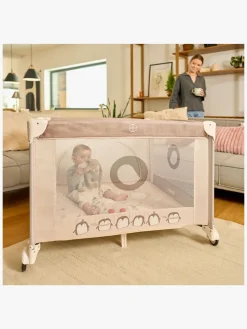 Sikkerhed|Lionelo BONNIE Kravlegård  til Barn & Baby, Grey Scandi Grå/Hvid/Sort