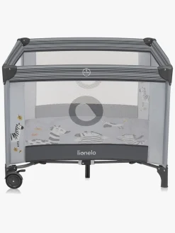 Lionelo Sikkerhed-BONNIE Kravlegård  til Barn & Baby, Grey Stone