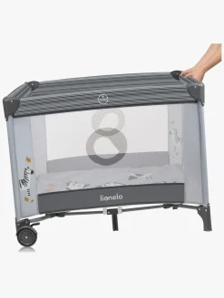 Lionelo Sikkerhed-BONNIE Kravlegård  til Barn & Baby, Grey Stone