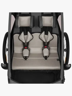 Lionelo Aktivitetsvogne-Cama Cykelanhænger, Grey Graphite