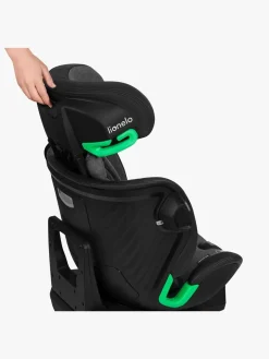 Autostole 9-36 Kg|Lionelo Harmony i-Size Autostol, Grey Graphite Leather Grå