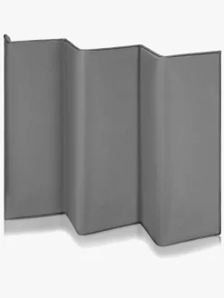 Børn Lionelo Børnesenge & Tilbehør-JASMIN EASY FOLD Weekendseng, Grey Stone