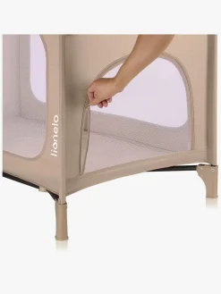 Børn Lionelo Børnesenge & Tilbehør-JASMIN EASY FOLD Weekendseng, Sand