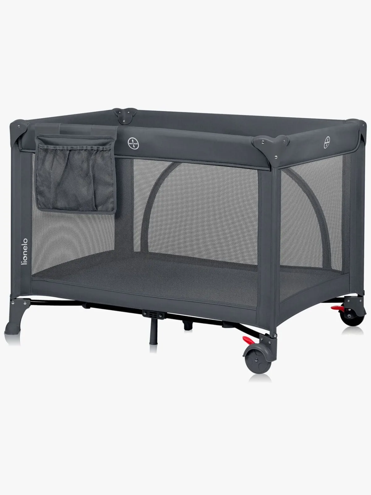 Børn Lionelo Børnesenge & Tilbehør-LAURA Weekendseng, Grey Concrete