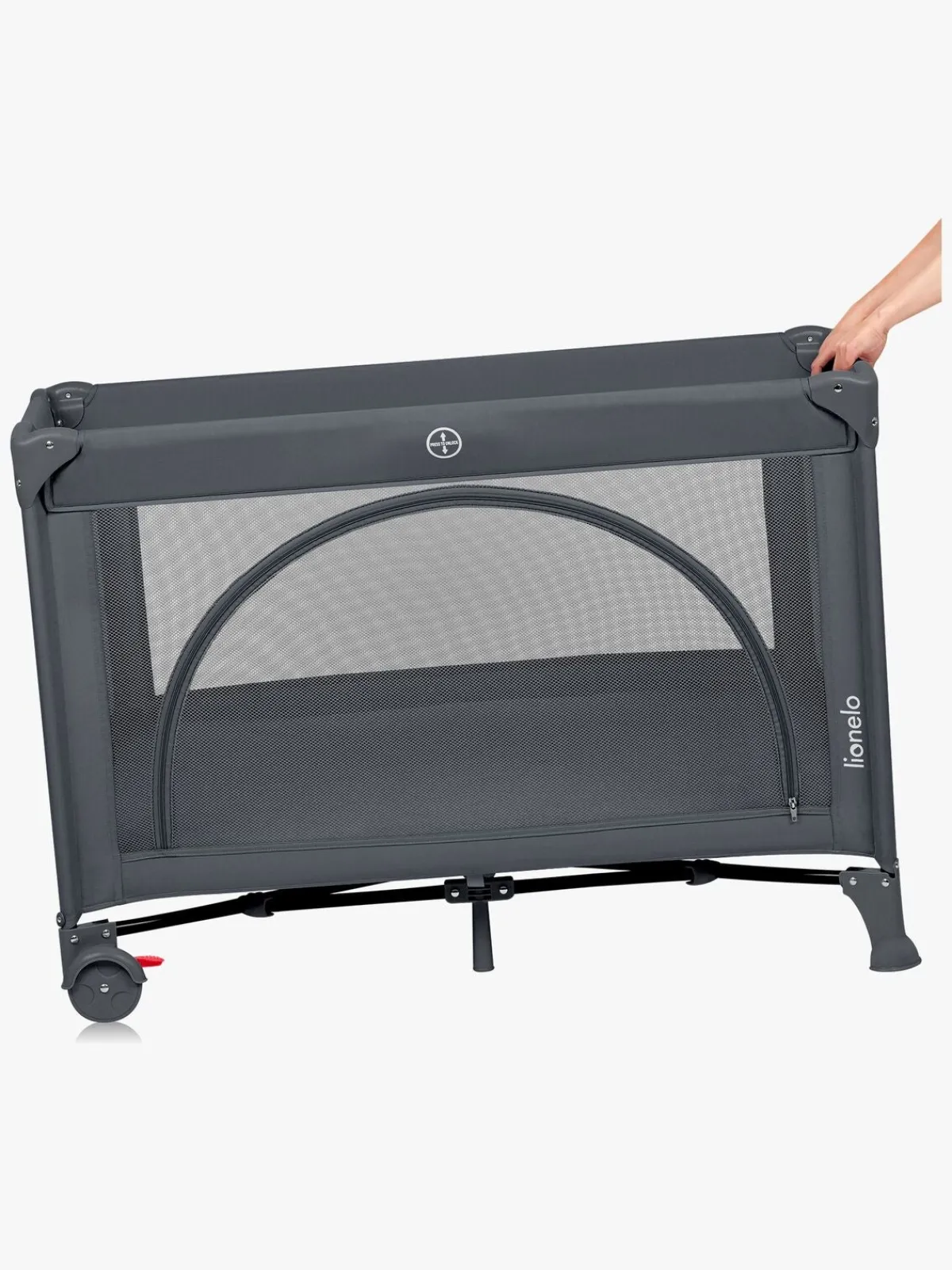 Børn Lionelo Børnesenge & Tilbehør-LAURA Weekendseng, Grey Concrete