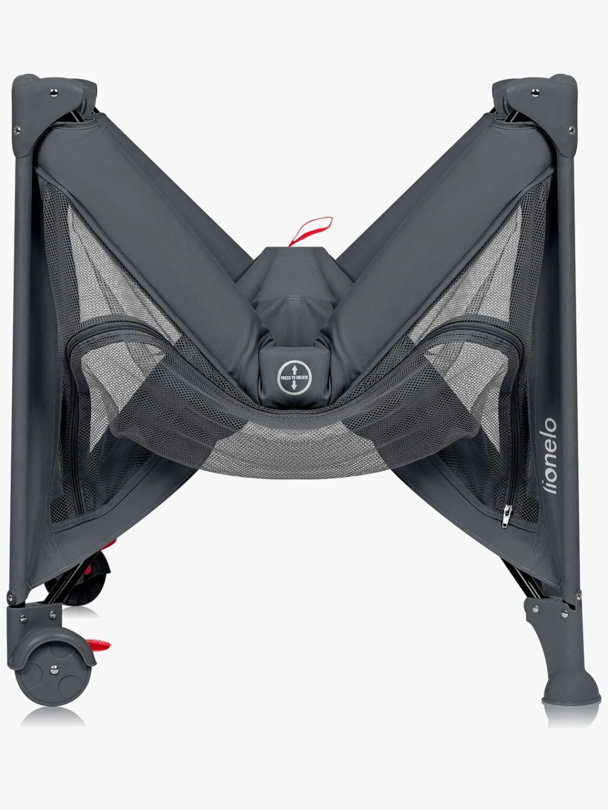 Børn Lionelo Børnesenge & Tilbehør-LAURA Weekendseng, Grey Concrete