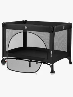 Børnesenge & Tilbehør|Lionelo LAURA Weekendseng, Black Carbon Sort