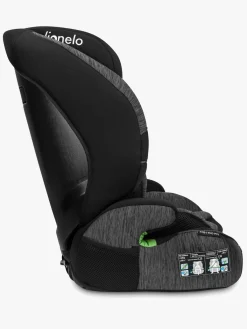 Lionelo Autostole 9-36 Kg-LEVI ONE i-Size Autostol, Black Grey